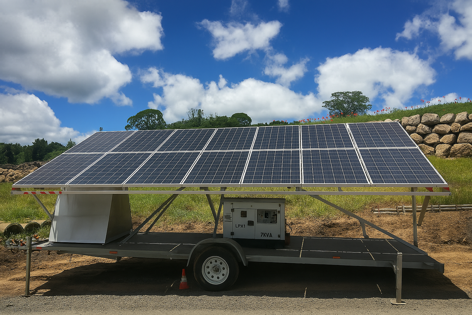 SOBOS Energy Solar Trailer